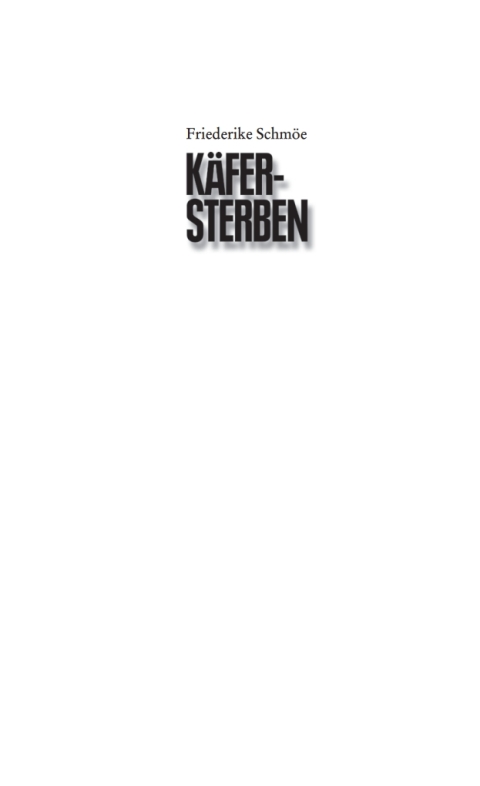 Cover image for book Käfersterben