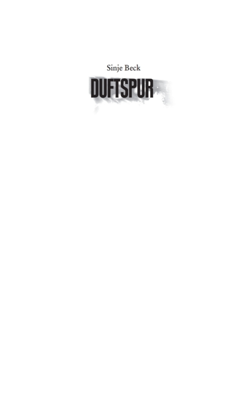 Cover image for book Duftspur