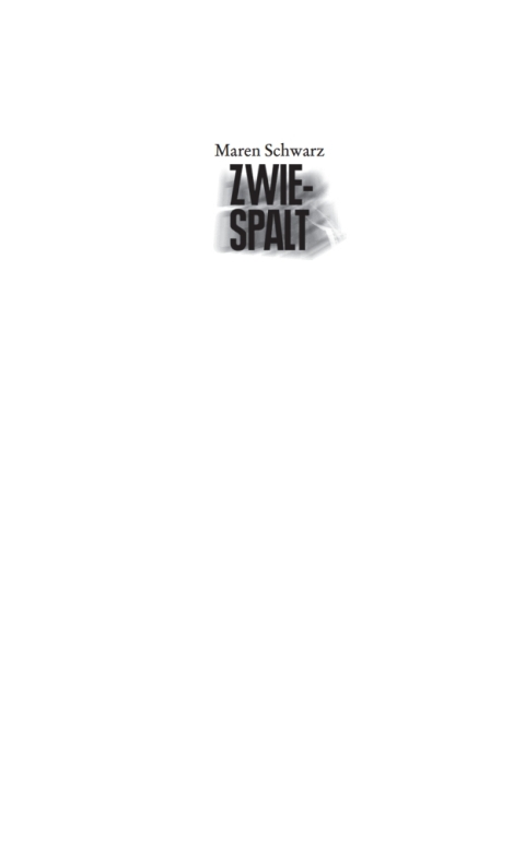 Cover image for book Zwiespalt
