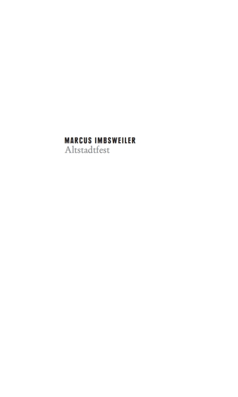 Cover image for book Altstadtfest