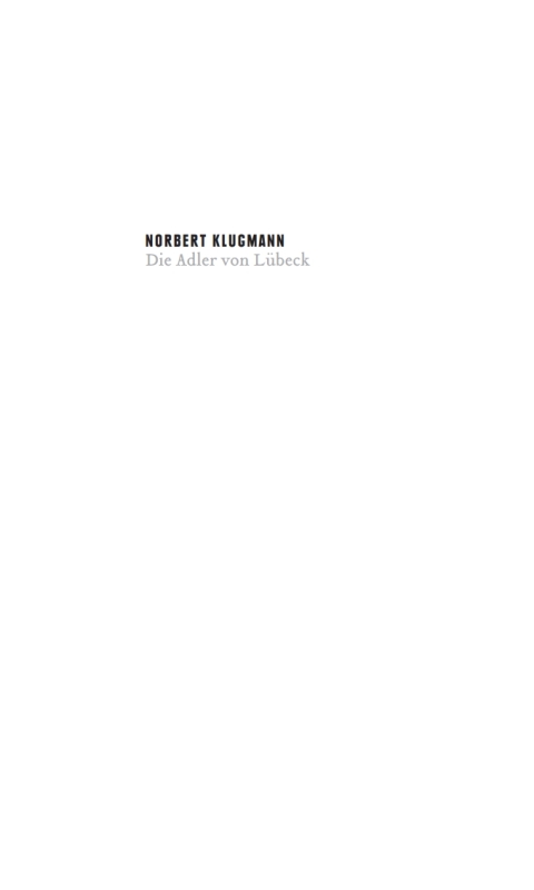 Cover image for book Die Adler von Lübeck