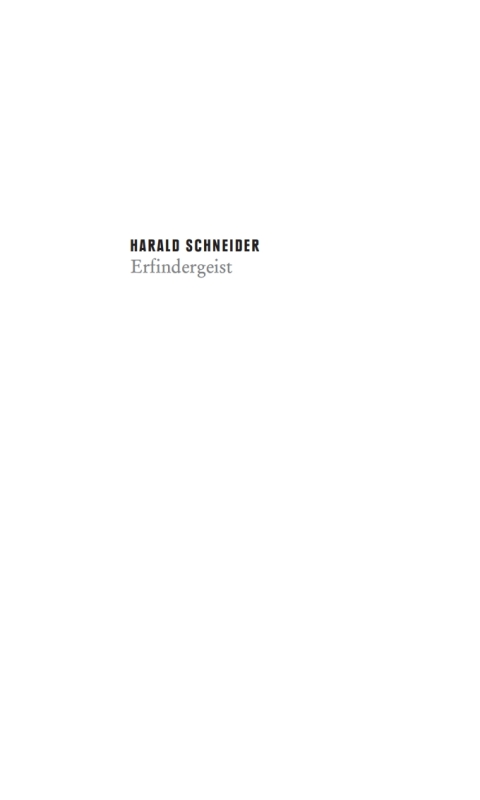Cover image for book Erfindergeist