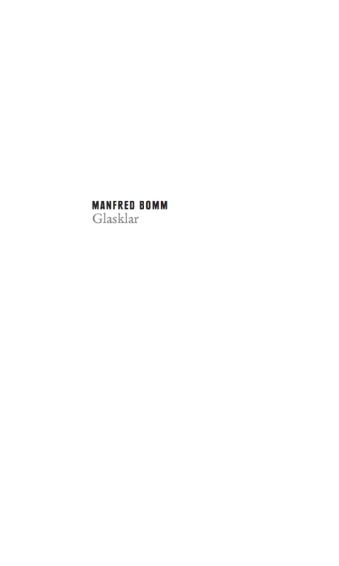 Cover image for book Glasklar
