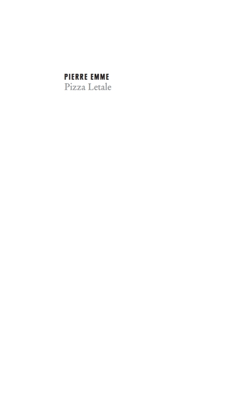 Cover image for book Pizza Letale