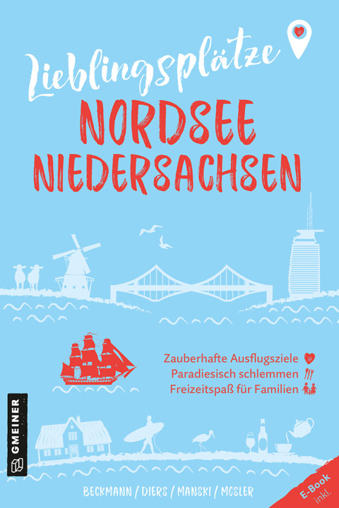 Cover image for book Lieblingsplätze Nordsee Niedersachsen