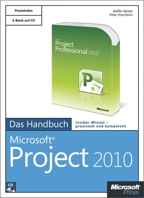 Cover image for book Microsoft Project 2010 - Das Handbuch