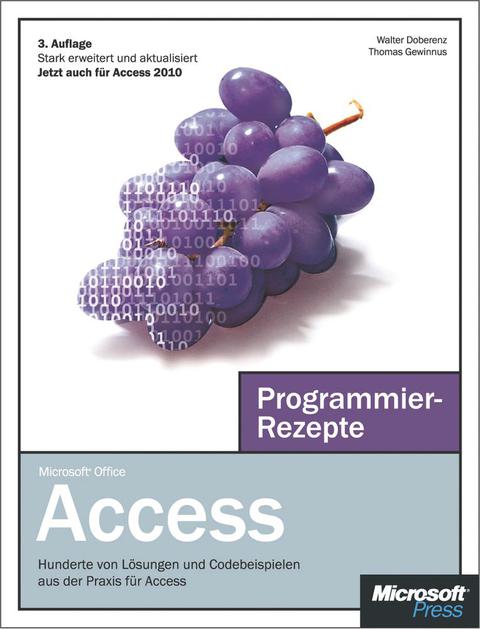 Cover image for book Microsoft Access Programmierrezepte