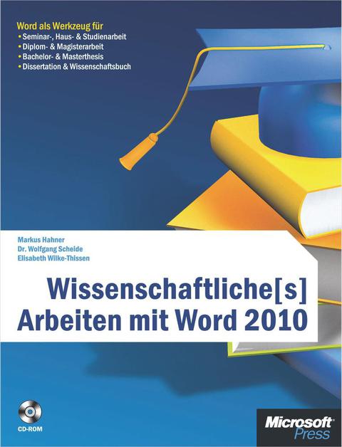 Cover image for book Wissenschaftliche[s] Arbeiten mit Word 2010