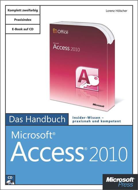 Cover image for book Microsoft Access 2010 - Das Handbuch