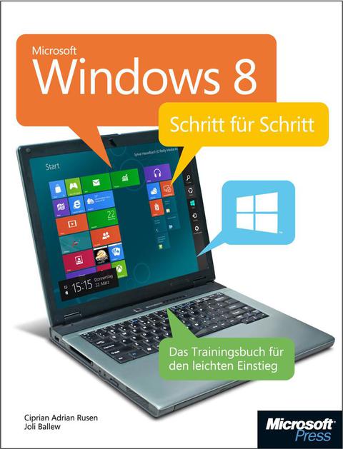 Cover image for book Microsoft Windows 8 - Schritt für Schritt