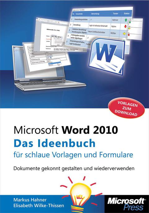 Cover image for book Microsoft Word 2010 - Das Ideenbuch für schlaue Vorlagen und Formulare