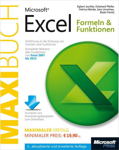 Cover image for book Microsoft Excel: Formeln & Funktionen - Das Maxibuch, 3., aktualisierte und erweiterte Auflage: Einführung in die Nutzung von Formeln und Funktionen