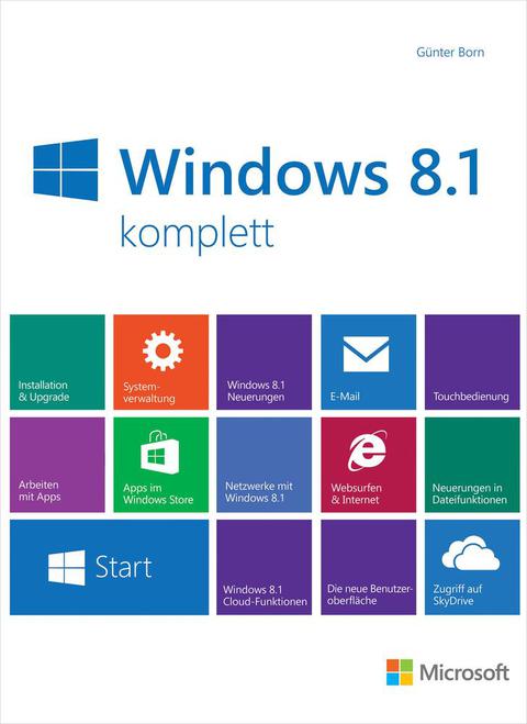 Cover image for book Microsoft Windows 8.1 komplett