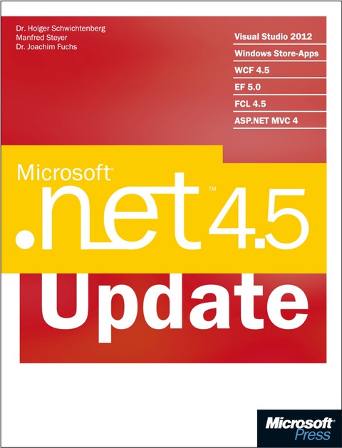 Cover image for book Microsoft .NET 4.5 Update