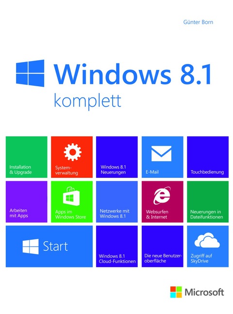 Cover image for book Microsoft Windows 8.1 komplett