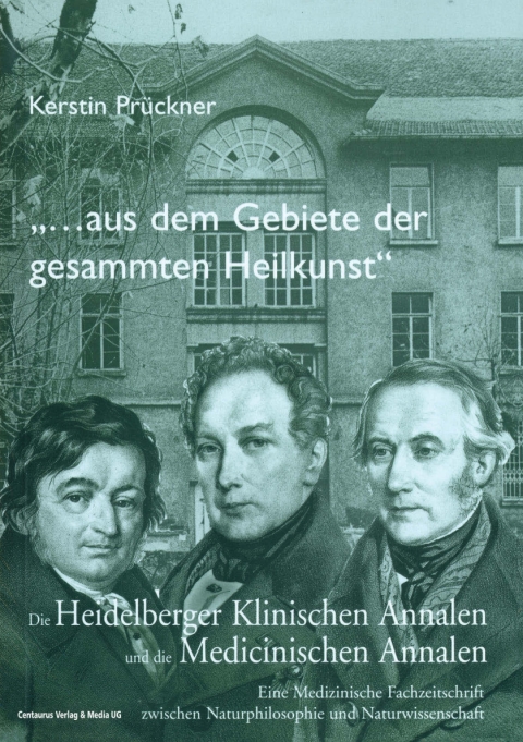 Cover image for book "Aus dem Gebiete der gesammten Heilkunst..."