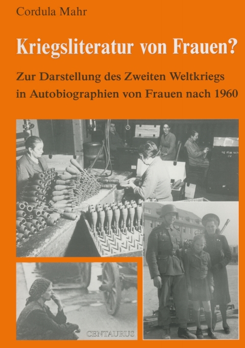 Cover image for book Kriegsliteratur von Frauen?