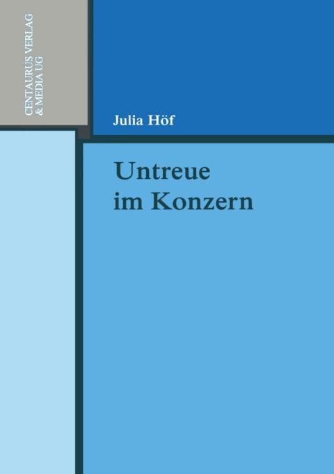 Cover image for book Untreue im Konzern