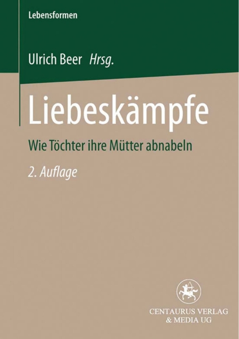 Cover image for book Liebeskämpfe