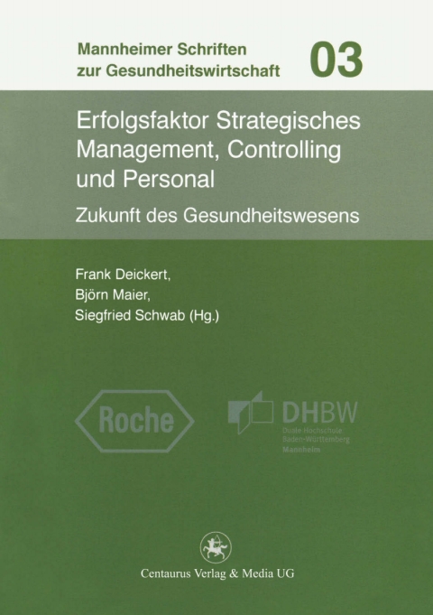 Cover image for book Erfolgsfaktor Strategisches Management, Controlling und Personal
