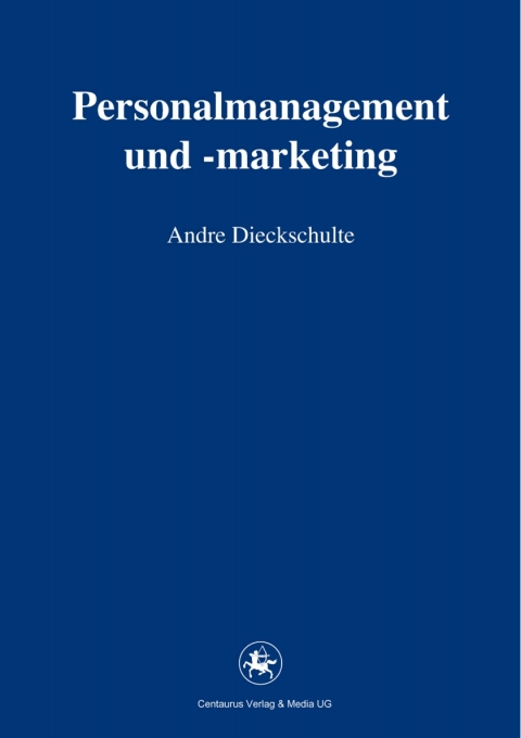Cover image for book Personalmanagement und -marketing