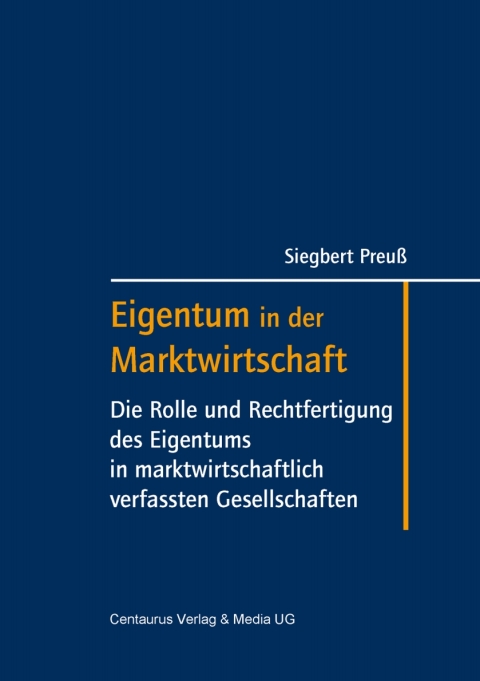 Cover image for book Eigentum in der Marktwirtschaft