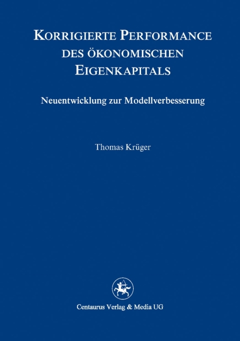 Cover image for book Korrigierte Performance des ökonomischen Eigenkapitals