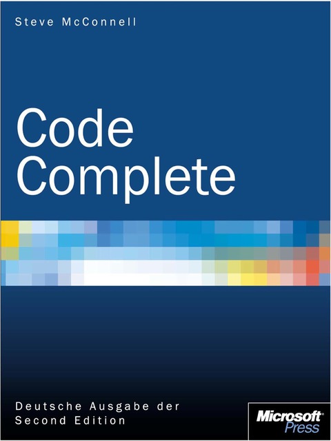 Cover image for book Code Complete - Deutsche Ausgabe