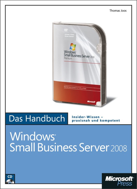 Cover image for book Microsoft Windows Small Business Server 2008 – Das Handbuch