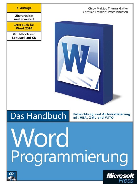 Cover image for book Microsoft Word-Programmierung - Das Handbuch