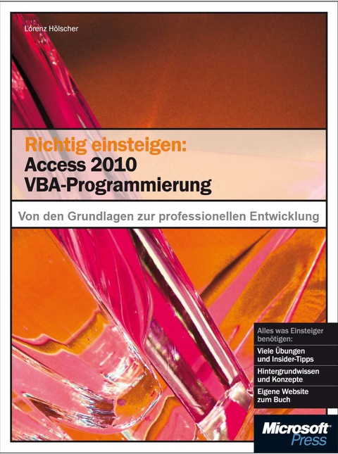 Cover image for book Richtig einsteigen: Access 2010 VBA-Programmierung