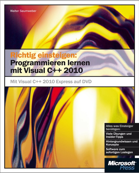 Cover image for book Richtig einsteigen: Programmieren lernen mit Visual C   2010