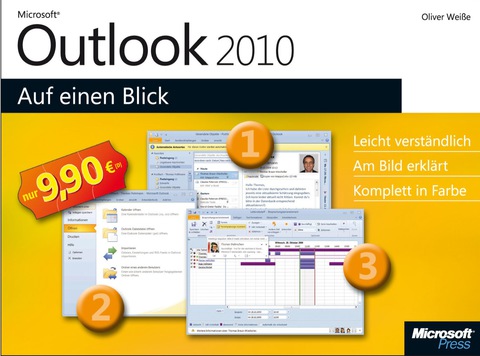 Cover image for book Microsoft Outlook 2010 auf einen Blick