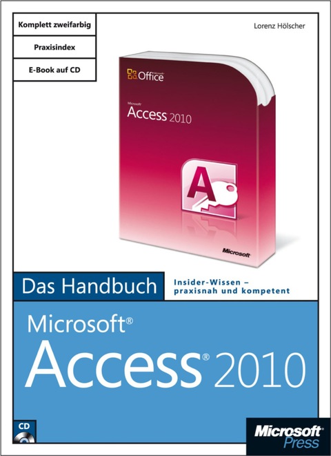 Cover image for book Microsoft Access 2010 - Das Handbuch