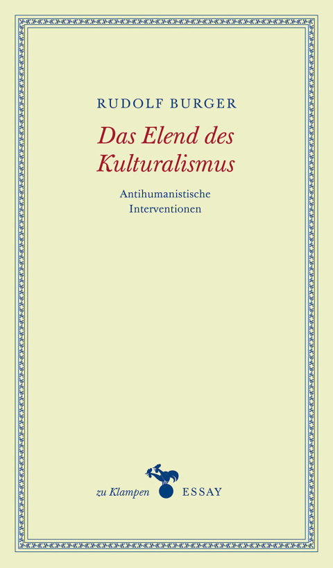 Cover image for book Das Elend des Kulturalismus