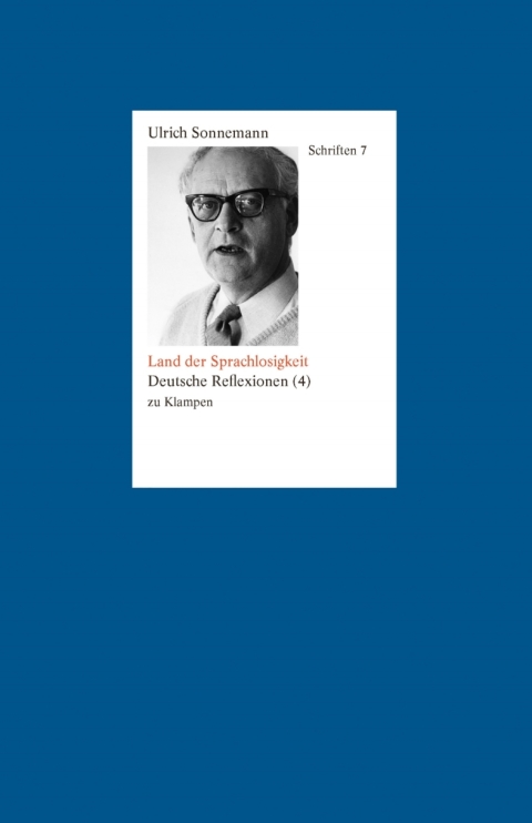 Cover image for book Schriften / Land der Sprachlosigkeit. Schriften 7