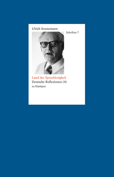Cover image for book Schriften / Land der Sprachlosigkeit. Schriften 7