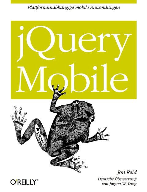 Cover image for book jQuery Mobile