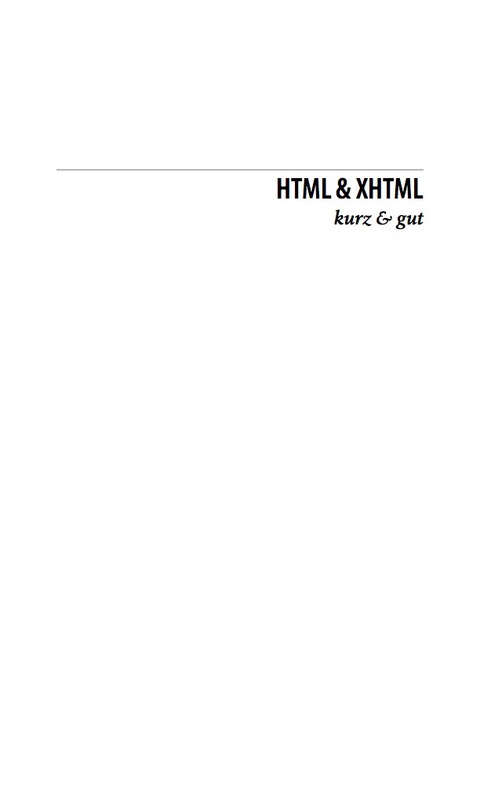 Cover image for book HTML