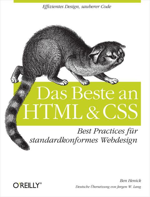 Cover image for book Das Das Beste an HTML