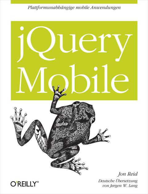 Cover image for book jQuery Mobile