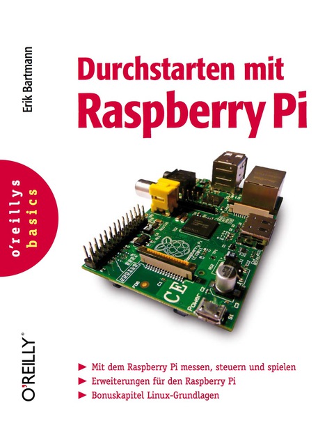 Cover image for book Durchstarten mit Raspberry Pi