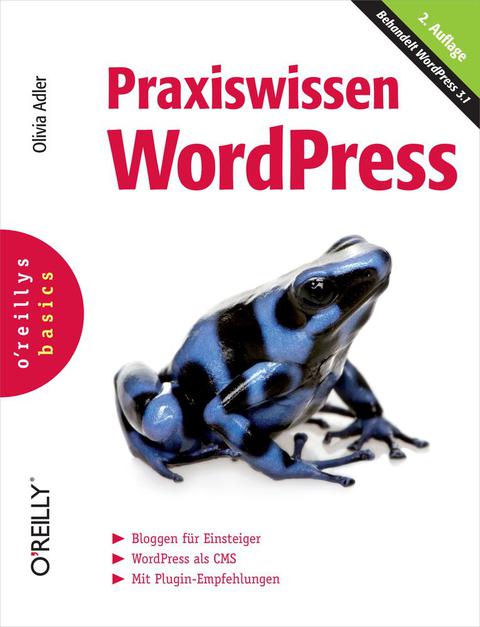 Cover image for book Praxiswissen WordPress (O'Reillys Basics)
