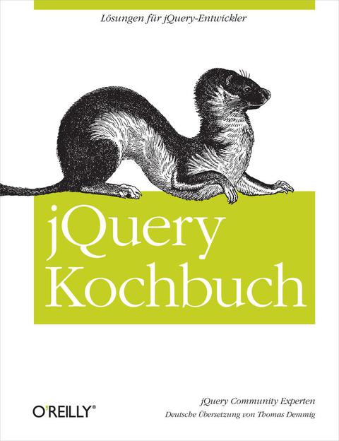 Cover image for book JQuery Kochbuch