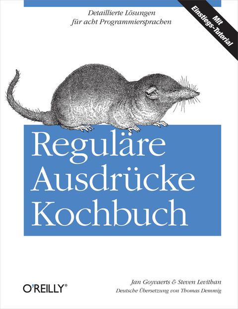 Cover image for book Reguläre Ausdrücke Kochbuch