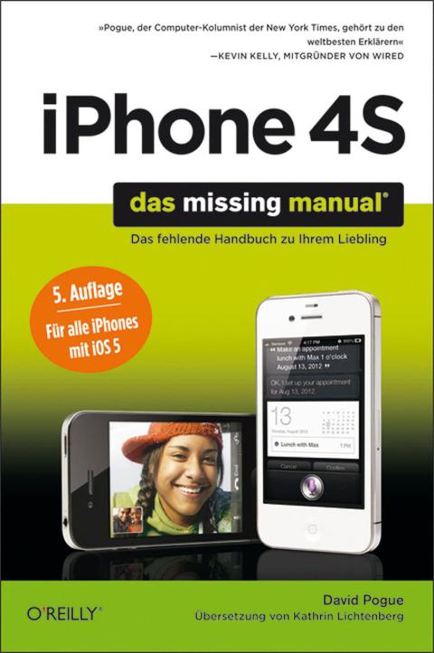 Cover image for book iPhone 4S: Das Missing Manual