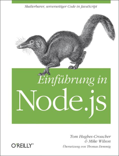 Cover image for book Einführung in Node.JS
