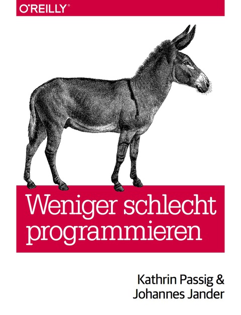 Cover image for book Weniger schlecht programmieren