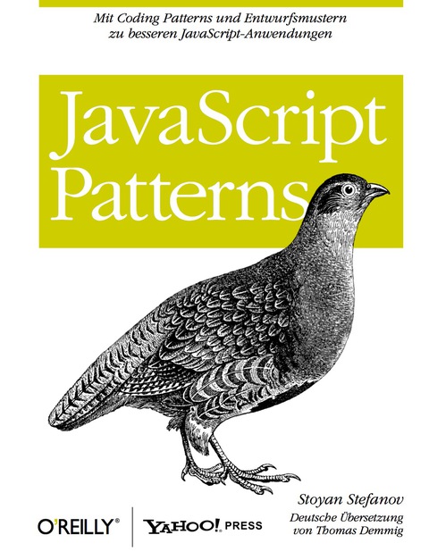 Cover image for book JavaScript Patterns