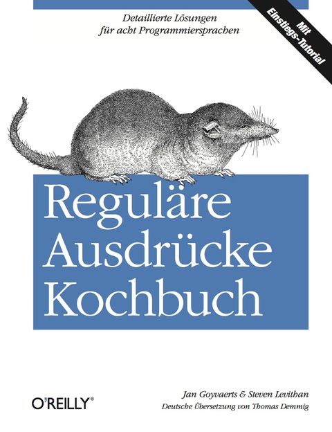 Cover image for book Reguläre Ausdrücke Kochbuch
